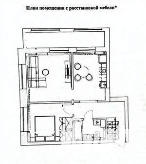 2-к квартира, вторичка, 53м2, 10/21 этаж