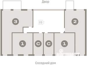 Студия квартира, вторичка, 22м2, 1/23 этаж