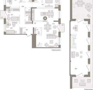 4-к квартира, вторичка, 271м2, 9/11 этаж