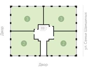 2-к квартира, сданный дом, 203м2, 8/8 этаж