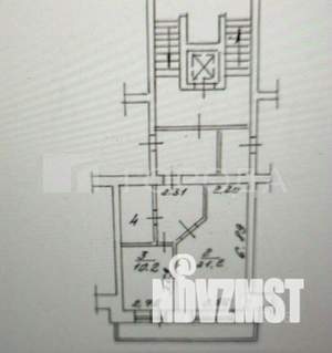 1-к квартира, вторичка, 45м2, 8/10 этаж