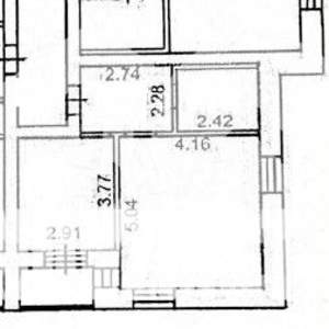 1-к квартира, вторичка, 43м2, 9/10 этаж