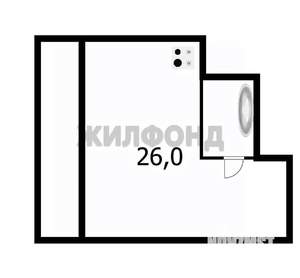 1-к квартира, вторичка, 26м2, 4/12 этаж