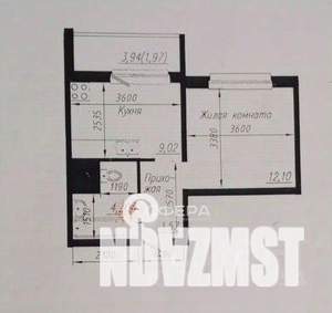 1-к квартира, вторичка, 29м2, 12/17 этаж
