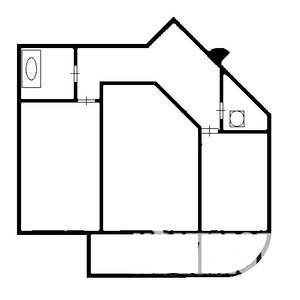 2-к квартира, вторичка, 60м2, 6/25 этаж