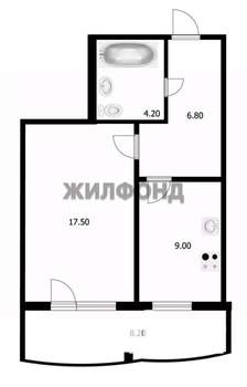 2-к квартира, вторичка, 39м2, 5/16 этаж