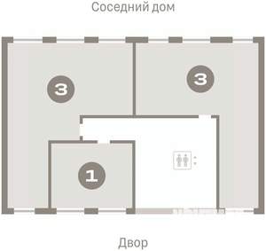 3-к квартира, вторичка, 90м2, 3/9 этаж