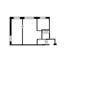2-к квартира, вторичка, 45м2, 5/5 этаж