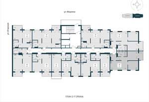 3-к квартира, вторичка, 59м2, 11/17 этаж