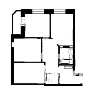 2-к квартира, вторичка, 69м2, 7/11 этаж