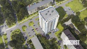 1-к квартира, строящийся дом, 39м2, 3/16 этаж