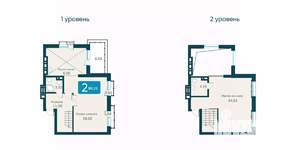 3-к квартира, строящийся дом, 98м2, 23/25 этаж