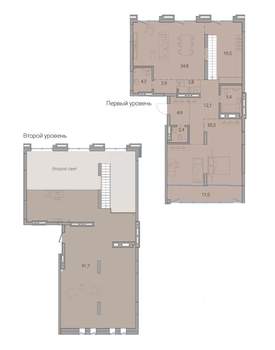 5-к квартира, вторичка, 227м2, 25/25 этаж