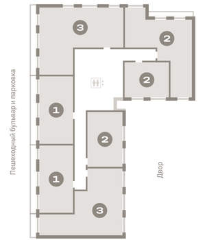 3-к квартира, вторичка, 98м2, 8/12 этаж