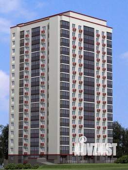 1-к квартира, строящийся дом, 39м2, 5/16 этаж