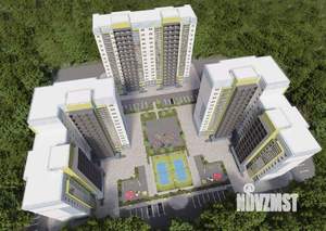2-к квартира, строящийся дом, 67м2, 3/15 этаж