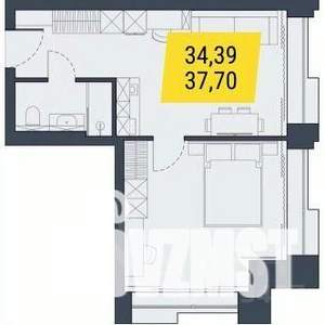 1-к квартира, вторичка, 38м2, 5/29 этаж