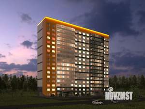 3-к квартира, строящийся дом, 67м2, 7/17 этаж