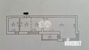 Студия квартира, вторичка, 32м2, 2/12 этаж