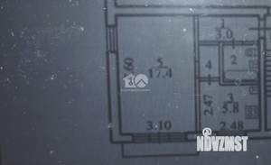 1-к квартира, вторичка, 31м2, 3/5 этаж