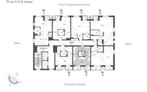 Студия квартира, вторичка, 39м2, 5/17 этаж