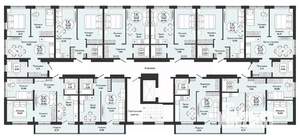 1-к квартира, вторичка, 42м2, 8/9 этаж