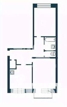 2-к квартира, вторичка, 57м2, 9/18 этаж