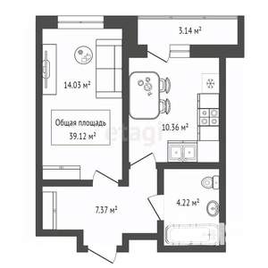 Фото квартиры на продажу (2)