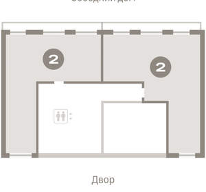 2-к квартира, вторичка, 73м2, 9/12 этаж