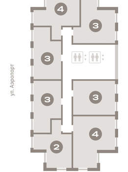 2-к квартира, вторичка, 101м2, 15/15 этаж