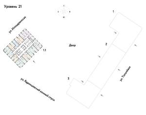 1-к квартира, вторичка, 38м2, 21/30 этаж