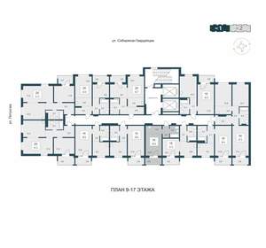 1-к квартира, вторичка, 29м2, 12/17 этаж