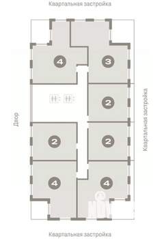 2-к квартира, вторичка, 93м2, 15/15 этаж