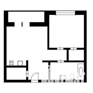 2-к квартира, вторичка, 53м2, 1/10 этаж