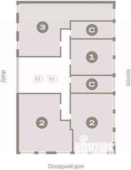 2-к квартира, вторичка, 98м2, 2/23 этаж