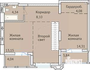 4-к квартира, сданный дом, 158м2, 1/23 этаж