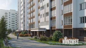 3-к квартира, строящийся дом, 58м2, 14/17 этаж