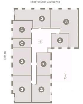 3-к квартира, вторичка, 95м2, 5/9 этаж