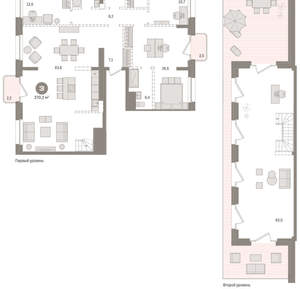 3-к квартира, вторичка, 270м2, 9/11 этаж