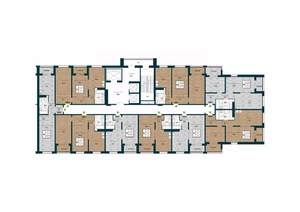 2-к квартира, вторичка, 63м2, 13/25 этаж