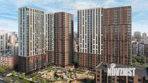 4-к квартира, строящийся дом, 81м2, 19/25 этаж