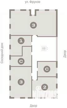 Студия квартира, вторичка, 33м2, 5/9 этаж