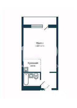 Студия квартира, вторичка, 21м2, 5/10 этаж