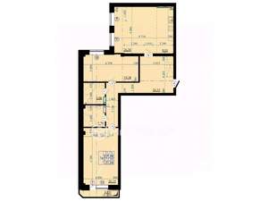 3-к квартира, вторичка, 120м2, 18/22 этаж