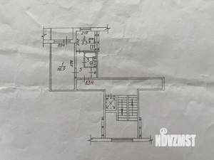 1-к квартира, вторичка, 32м2, 7/9 этаж