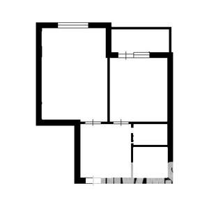 2-к квартира, вторичка, 45м2, 3/17 этаж