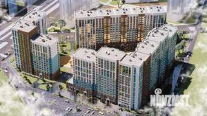 2-к квартира, вторичка, 66м2, 1/17 этаж