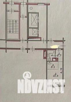 Студия квартира, вторичка, 19м2, 2/17 этаж