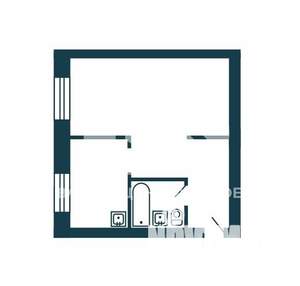 1-к квартира, вторичка, 31м2, 4/5 этаж