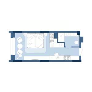 1-к квартира, вторичка, 29м2, 24/30 этаж